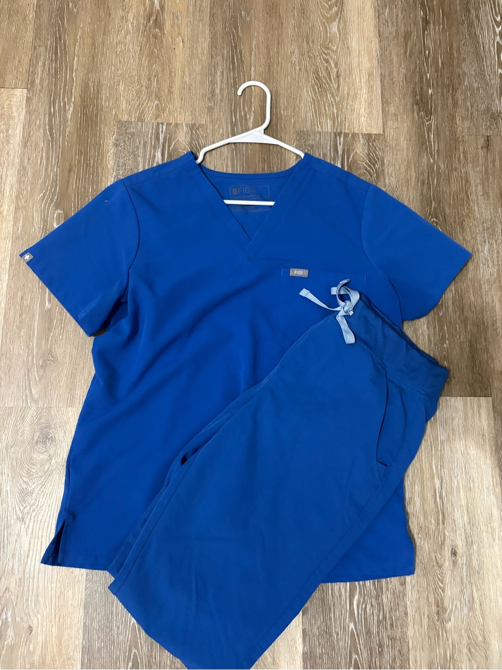 Figs Scrub Set Royal Blue